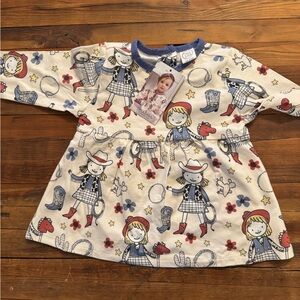 NWT Tessa Babe Cowgirl Dress 18-24 Months